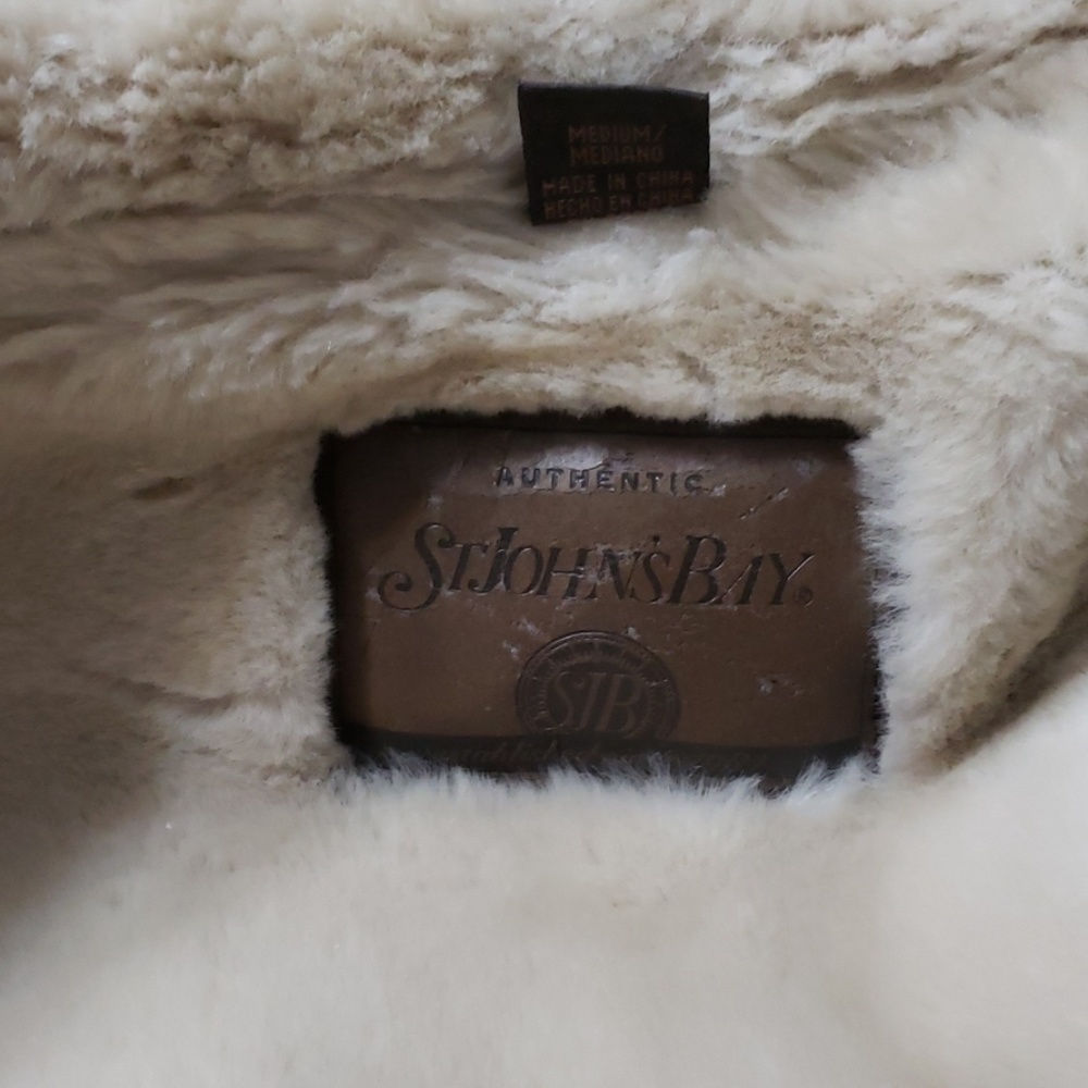 Leather and sheepskin lining Jacket